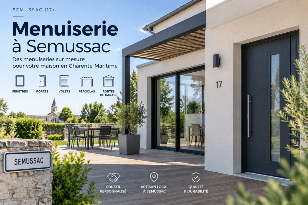 menuisier à semussac